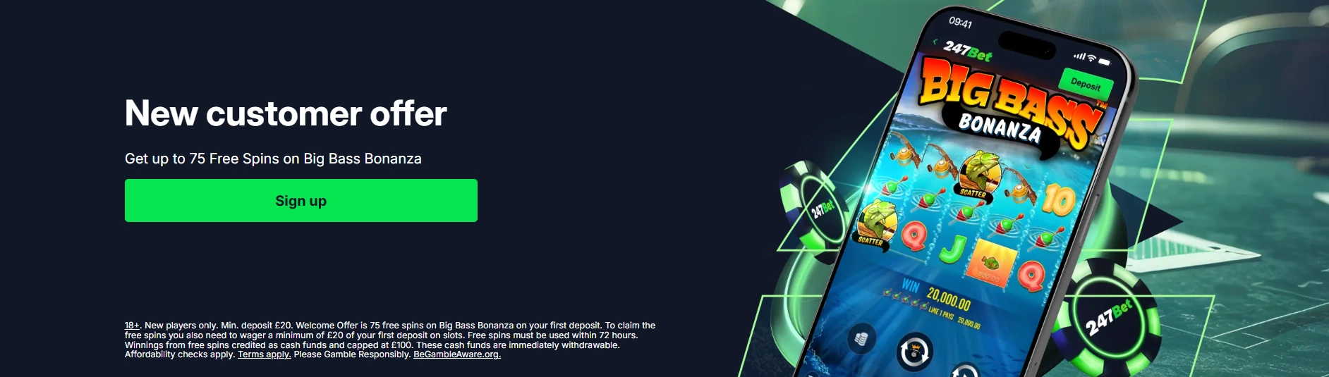 247bet new customer offer